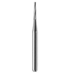 Dental Carbide Burs FG699L Friction Grip Flat End Taper Cross Cut Long Head 21mm