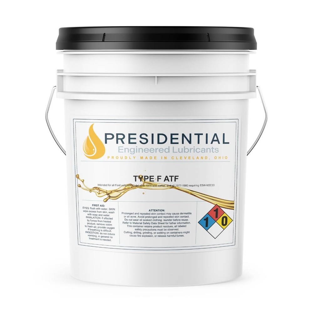 Presidential Type F Transmission Fluid – Friction Modified Automatic Transmis…