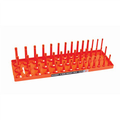 12053 Hansen Global 1/2″ SAE 3-Row Socket Tray – Orange