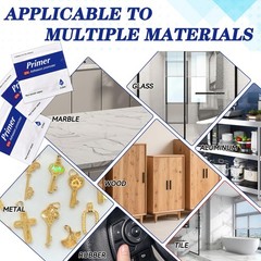 20 Pcs Adhesion Promoter for Plastic, Professional Adhesive Promoter, Metal, Pla