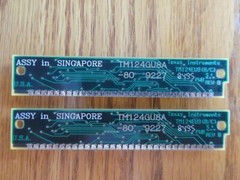 Two TEXAS INST. TM124GU8A 8 BIT RAM MODULES – Mac Classic II or Performa 200