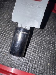 $15 Socket Sears Craftsman 34068 16mm 12pt Easy Read 1/2″ Drive Made USA Nos G2D