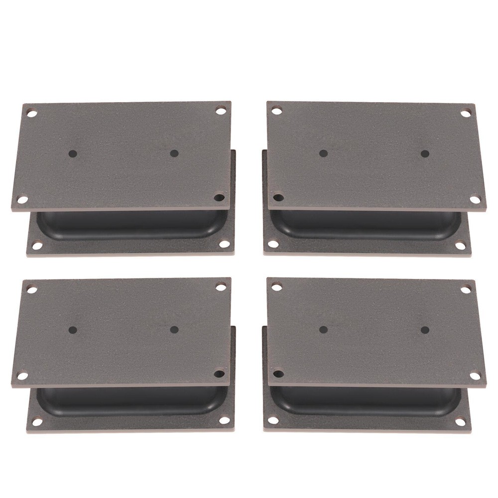 4X Rubber Isolator Shock Mounts For Stanley Bobcat Hydraulic Vibratory Compactor