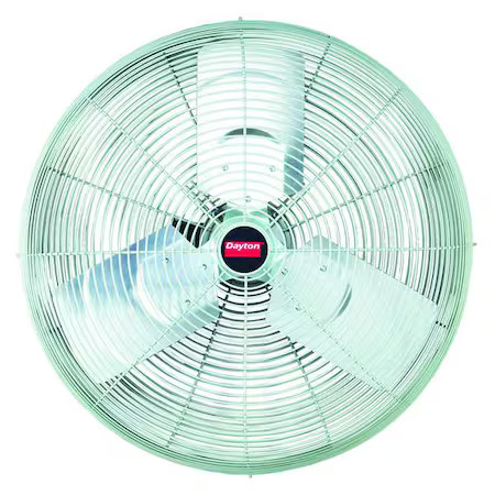 Dayton 1Vcg7 Standard Duty Industrial Fan, Ceiling, Ibeam, Pedestal, Wall