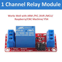 4Pcs DC 24V Relay Module 1 Channel Relay Board with Optocoupler Isolation Suppor