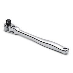 Wright 3480 3/8″ Drive Pear Shaped Ratchet Open Head Chrome 30 Teeth 7-7/8″