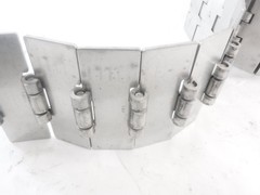 10’L Rexnord 4″W x 1.5″Pitch Stainless Steel Table Top Conveyor Chain 10018