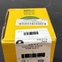 Holo Krome 3/8X 1 Shoulder Screw Asme B18.3 Qty 25