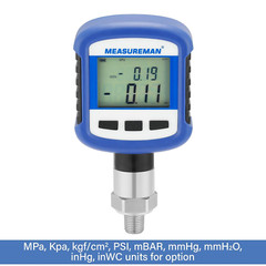 Bluetooth Digital Pressure Gauge 0-160Psi, Stainless Steel, LCD Light