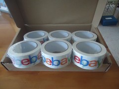 Ebay Packing Tape Color Logo 6 Rolls Brand New Free Shipping
