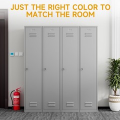 Metal Storage Cabinet School Locker Club Home Storage Lockers with Lockable Door