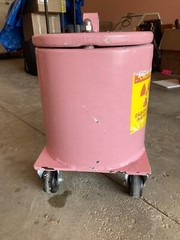 Lead Storage container storage holder for the Precision Ge-68 PET Phantom QC
