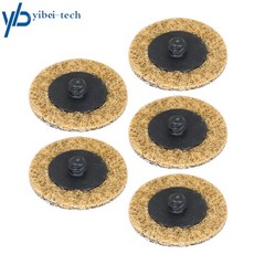 71× 2″ Roll Lock Sanding Discs Set W/ 1/4 Holder Die Grinder Quick Change Disc