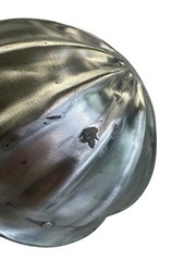 Vintage Fibre Metal Superlite Hard Hat Aluminum Safety Helmet USA