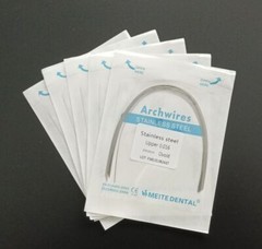 Dental Orthodontic Stainless Steel Wire Round/Rectangular Arch Wires Ovoid