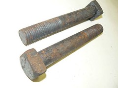 7/8″-9 x 6 1/4″ Square Head Machine Bolts-Grade-5 – Plain Finish – Lot of 5 Pcs.