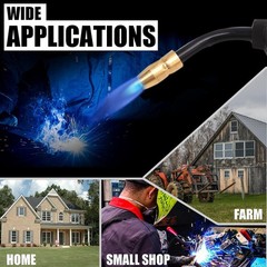 High-Performance 15FT MIG Welding Gun for Miller & Multi-Model Compatibility