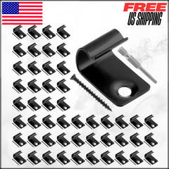 Hidden Deck Fasteners For Composite Decking Clips Screws Star Bit Secure 100PC