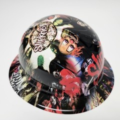 full brim hard hat custom hydro dipped IN SLIPKNOT BAND 25 YEAR COLLAGE NEW