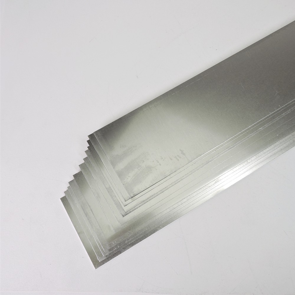 .125″ thick Aluminum SHEET 6.5″ x 10.5″ Long QTY 12 Flat Stock sku 242777