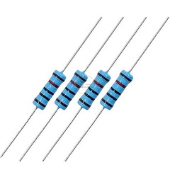 5W Big Power Metal Film Resistor 1% Full Range of Values 1 Ohm to 1M Ohm 5/50pcs