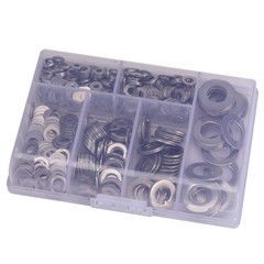 304 Stainless Steel Washers Flat Washer Assortment Set Value Kit,660 Pieces USA