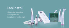 Dental LED Electric Motor Brushless Built in/1:1 1:5 Contra Angle Handpiece Y1M