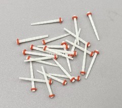 Dental Glass Fiber Post Teeth Restorative Refill Screw 1.2 1.4 1.6 1.8mm Posts