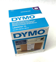 Dymo 1744907 Authentic Direct Thermal Labels 4XL 4″ x 6″ (1) Roll of 220 White