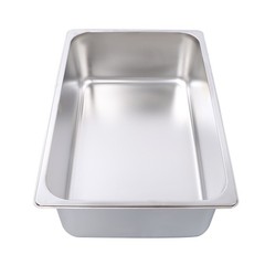 Full Size 6″ Deep Thickened 2 Pack Steam Table Pans Stainless Steel For Hotels