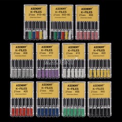 21mm /25mm Dental Endodontic Root Canal Hand Use K-Files Stainless Steel AZDENT