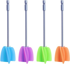 3 Sizes/6 Pack Paint Mixer,11.8 Inch, 1 Gallon Paint Mixer for Drill, Resin Mixe
