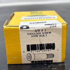 Holo Krome 3/8X 1 Shoulder Screw Asme B18.3 Qty 25