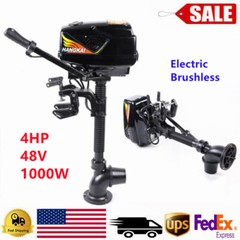 48V 4.0JET PUMP Outboard Electric Motor Fishing Boat Engine Brushless Motor HOT