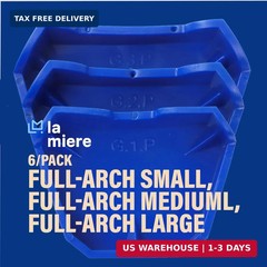 LA MIERE 6 Pcs Dental Model Base Forming Kit, Dental Model Base Former, Dental C