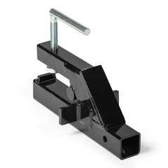 Titan Attachments Clamp-On Tractor Bucket Hitch Receiver Adapter, 2″ Receiver