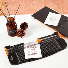 Firbon A4 Paper Cutter 12 Inch Titanium Trimmer Scrapbooking 1-black