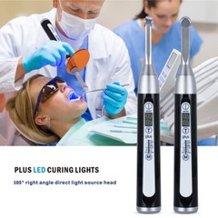 Dental Wireless LED Curing Light Lamp 1 Second Curing High Power 2500 mw/cm²