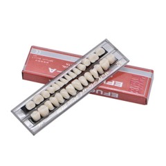 5 Sets Dental Acrylic Resin Denture Shade A2 A3 Upper Lower Full Set False Teeth