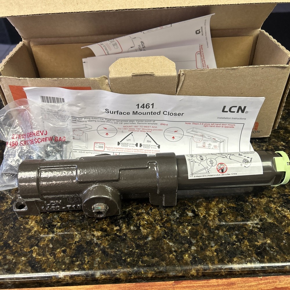 LCN 1461 SRT DKBRZ/695 Universal Medium Duty Commercial Door Closer NEW
