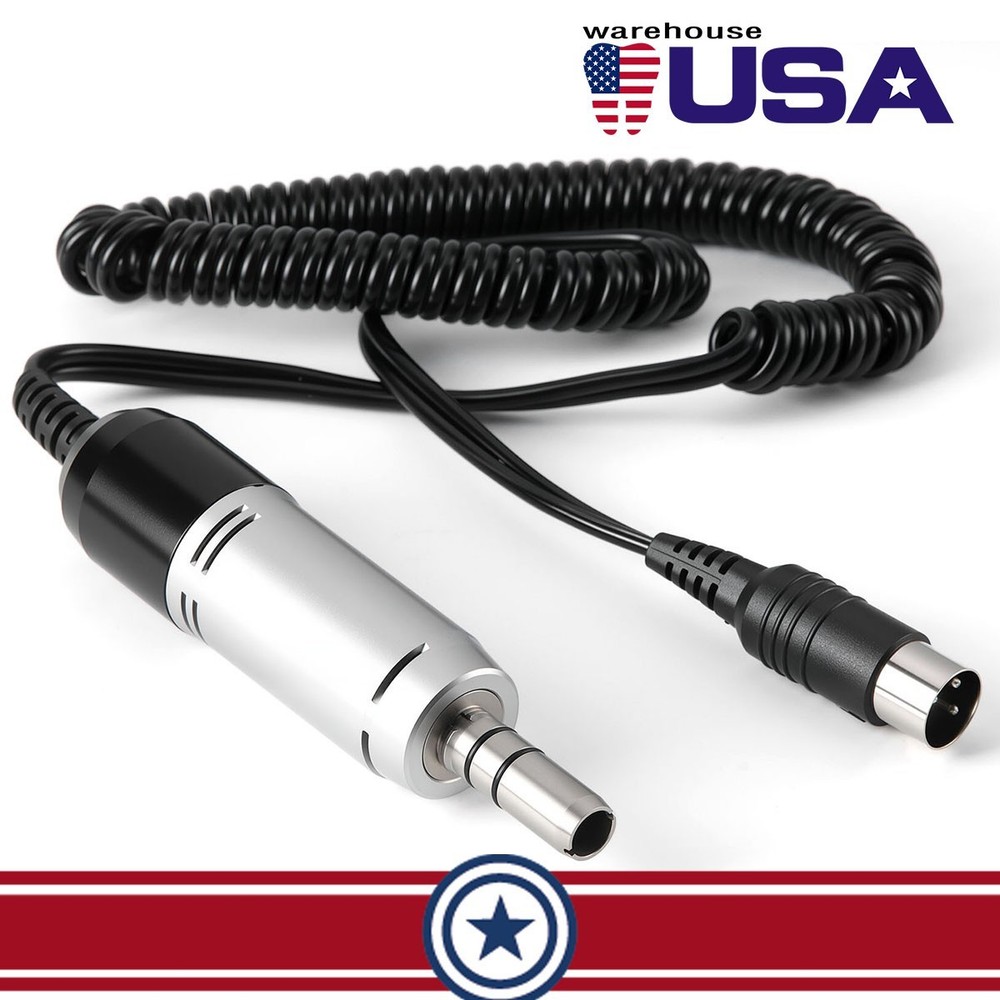 Dental Lab E-type Electric Micro Motor 35000 RPM 108E Brush Handpiece