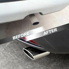 Durable Universal Easy-To-Install Stable Thickened Modified Car Exhaust Tail Tip