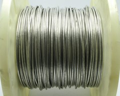 RG402, Silver-Coated Copper PTFE Coax Cable, Silver, 61 Feet