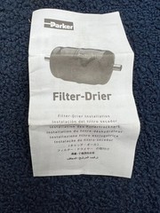 PARKER BF-163S: 3/8″ ODF Male Bi-Flow Liquid Line Filter-Drier
