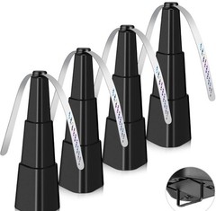 Fly Fans for Tables, Fan Outdoor Indoor Keep Flies Away, Black 4 Pack