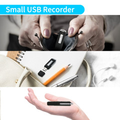 Mini Voice Activated Recorder Spy Listening Device Audio Sound Dictaphone MP3