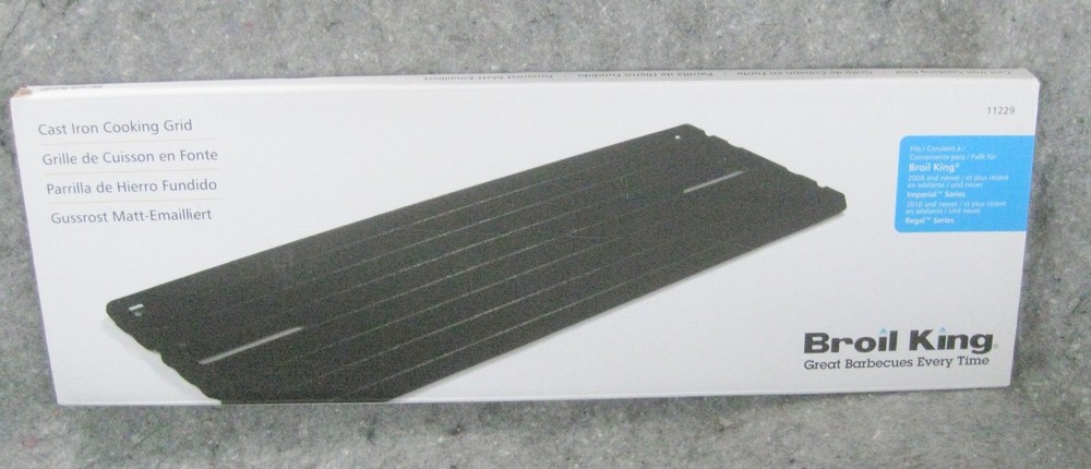 1pc Broil King 11229 Cast Iron Cooking Grid Regal 420/440/490 Imperial 490/XL