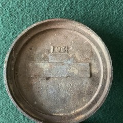 Vintage Neptune TRIDENT Water Meter, Gallons, Brass/Bronze, New York, USA