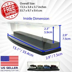 Display Case Box Small Large Step Stackable Dustproof Model Car Lego Hot Wheels