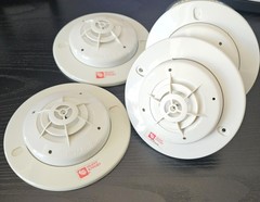 SILENT KNIGHT SD505-AHS ADDRESSABLE HEAT DETECTOR-BASE SD505-6AB/Cleaned-Tested!